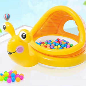 استخر بادی اینتکس intex کف بادی طرح حلزون مدل 57124-اسباب بازی